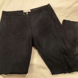 Faux suede Philosophy pants